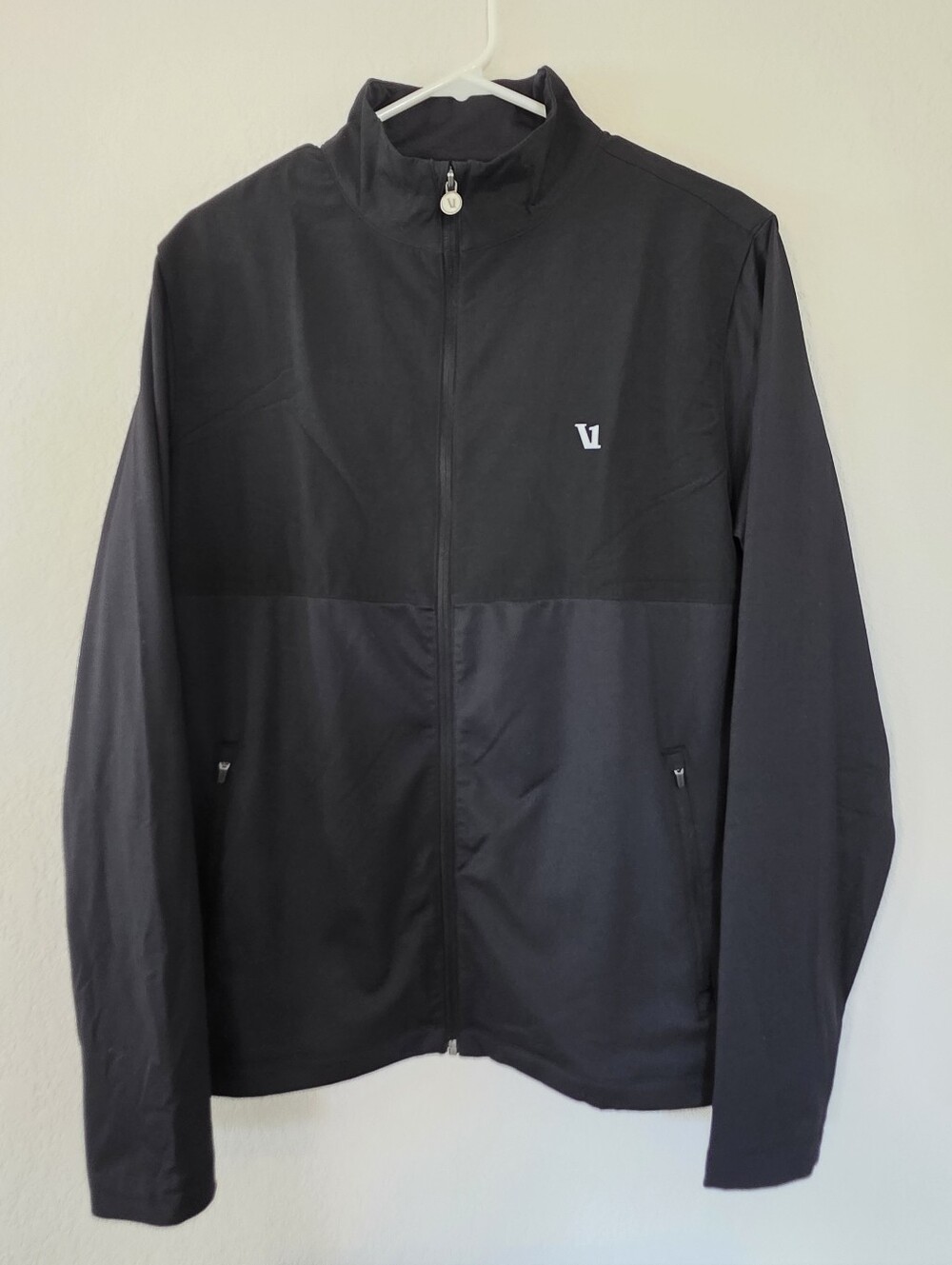 Like New VUORI Full-Zip Sunday Element Track Jacket - Black - M